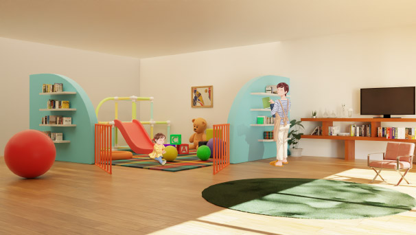子育てのリノベーション事例